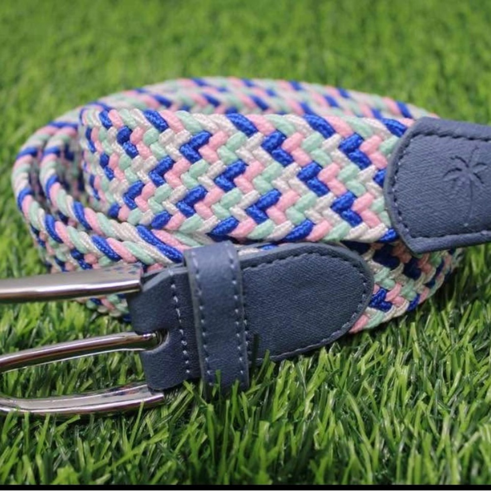 Colorful Woven Golf Belt